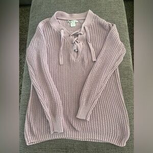 Pink/mauve Sweater